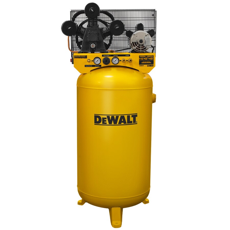 DEWALT 80Gallon Single Stage Electric Vertical Air Compressor in the