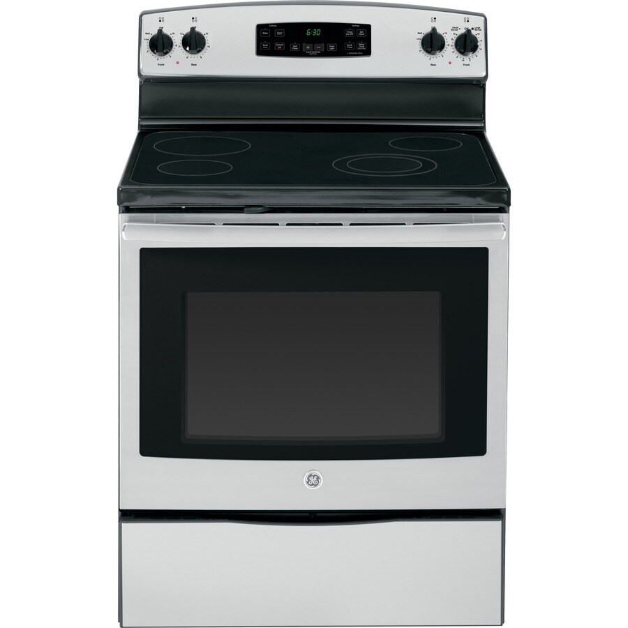 GE Smooth Surface 5.3cu ft SelfCleaning Electric Range (Stainless