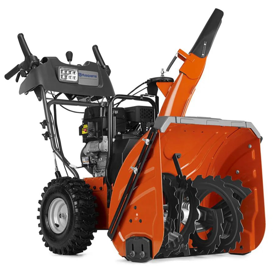 Shop Husqvarna 254cc 24in TwoStage Electric Start Gas Snow Blower