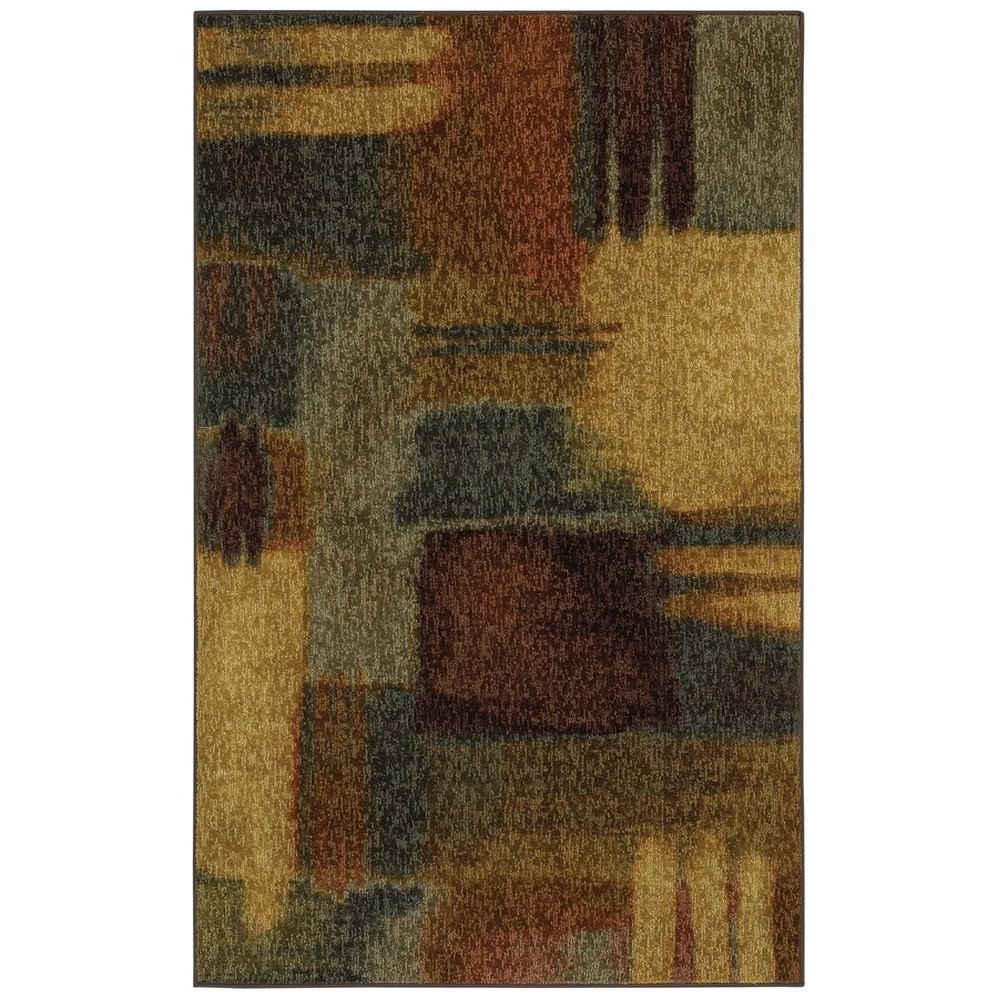 Mohawk Home Montage Heritage Multicolor Rectangular Indoor Tufted Area
