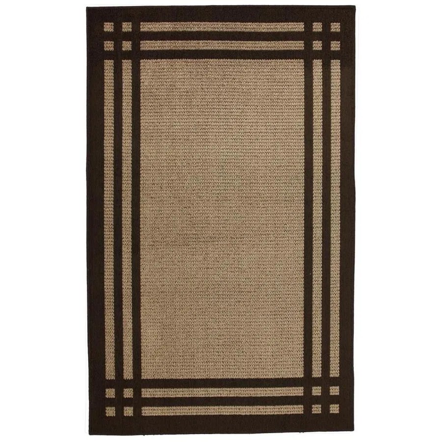 Shop allen + roth Carney Mink Aureo Brown Rectangular ... (900 x 900 Pixel)