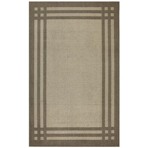 Mohawk Home Island Life Putty Rectangular Indoor MachineMade Area Rug