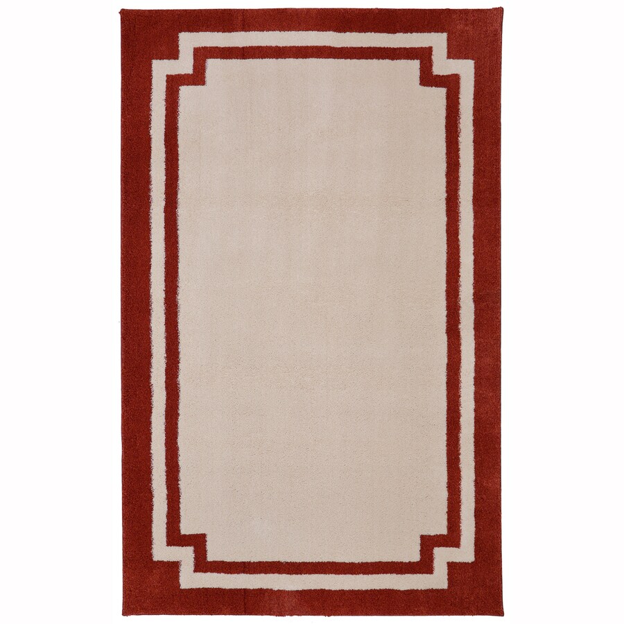 Shop allen + roth Picanta Rectangular Indoor Woven Area Rug