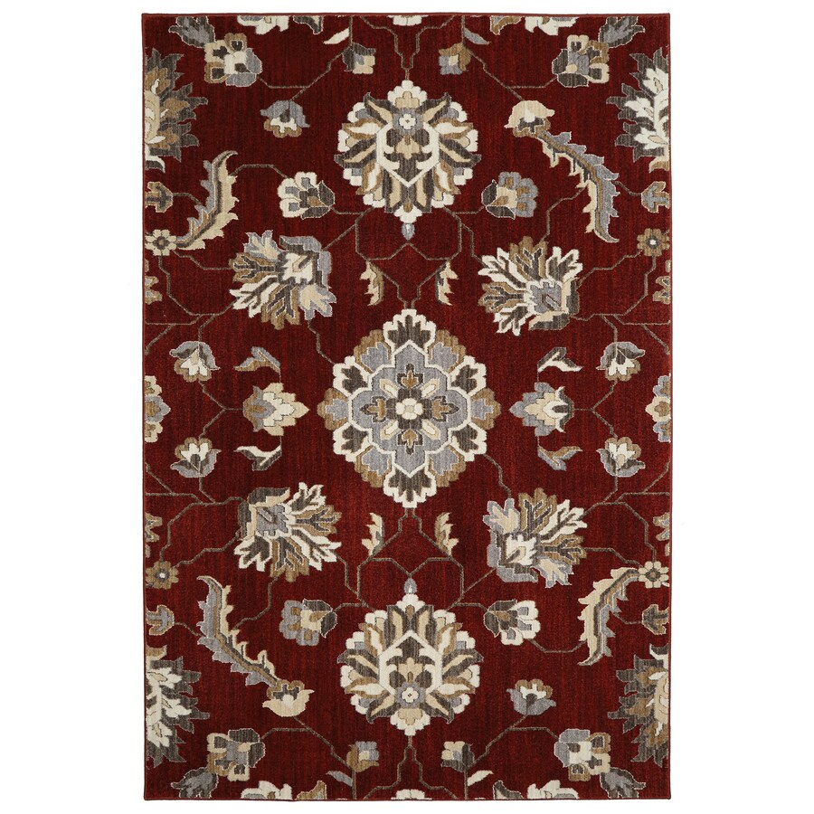 Allen + roth Telgany Rectangular Indoor Woven Area Rug