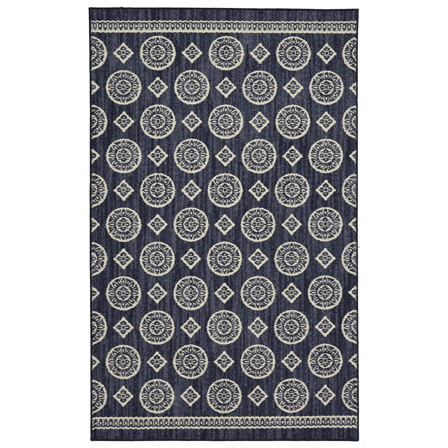 Mohawk Home Colorpoint Indigo Indoor Area Rug 5 x 7; Actual 5