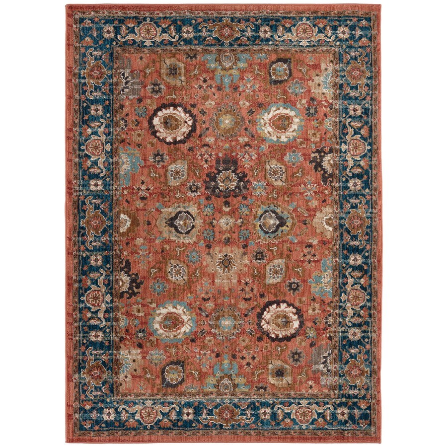 Karastan Wanderlust SPICE Indoor Oriental Area Rug 8 x 11