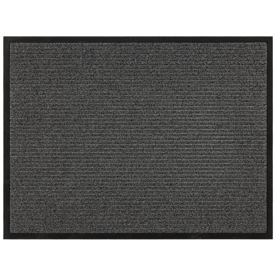 Mohawk Home 36in x 48in Faux Grass Gray Mat in the Mats department at