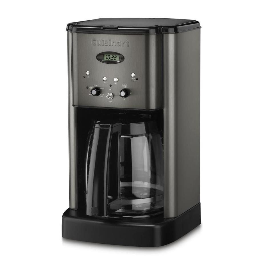 Cuisinart 12Cup Black Stainless Residential Drip Coffee Maker in the