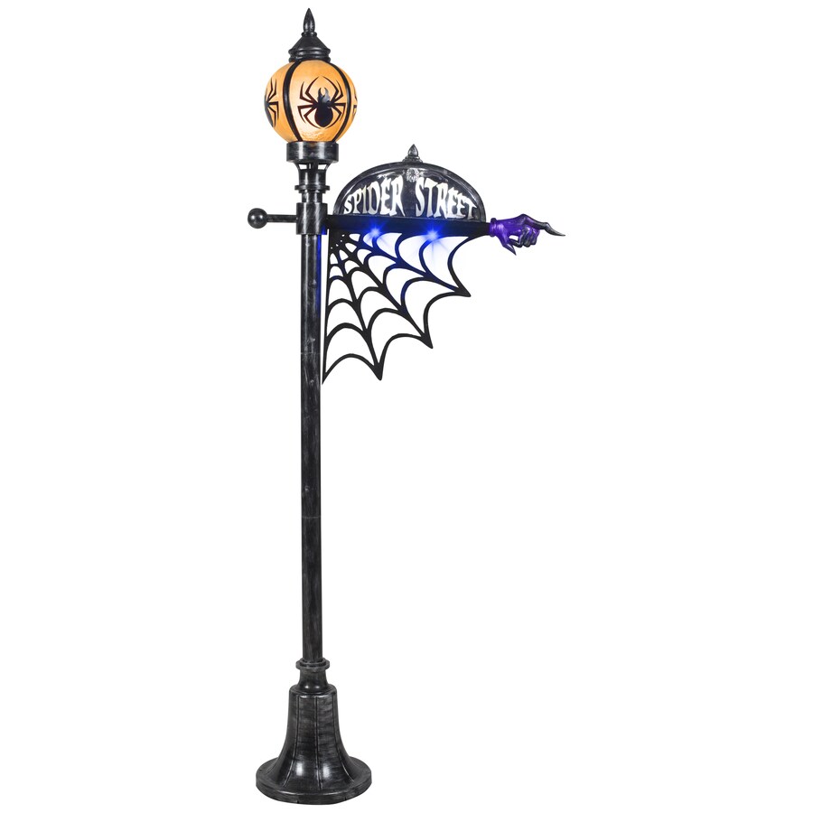 Shop Gemmy Lamp Post Outdoor Halloween Decoration at