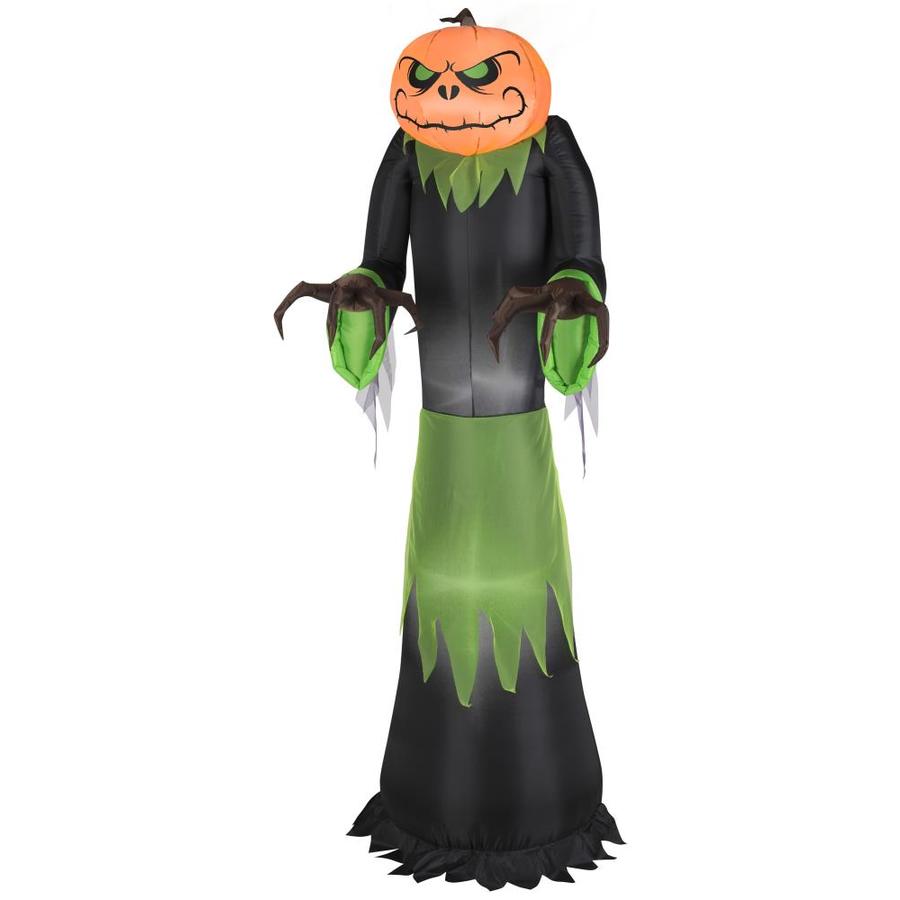 Gemmy 6ft x 2ft Lighted Reaper Halloween Inflatable in the Halloween