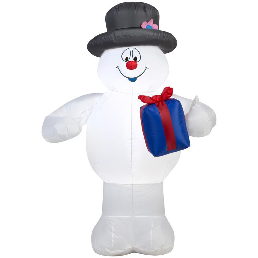 Gemmy 2ft Lighted Frosty Christmas Inflatable at