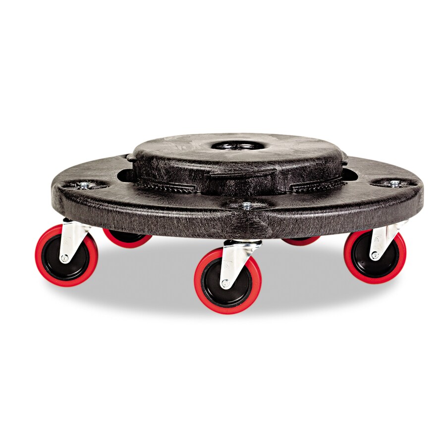 Rubbermaid Commercial Products 250lb Capacity Black Steel Dolly at