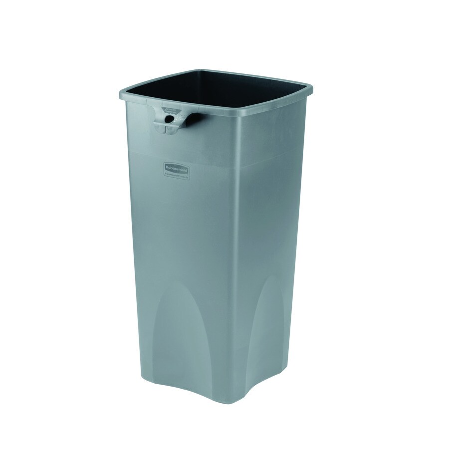 Shop Rubbermaid Commercial Products Untouchable 23Gallon Gray Indoor