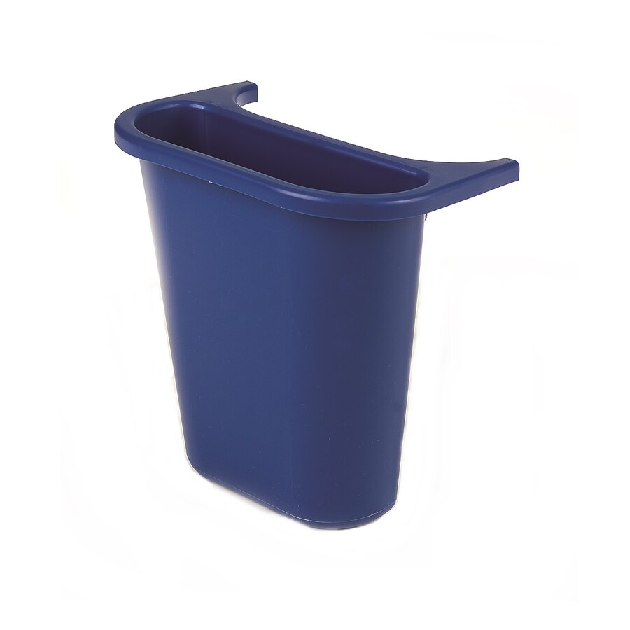 Shop Rubbermaid Commercial Products Blue Commercial Recycling Bin at
