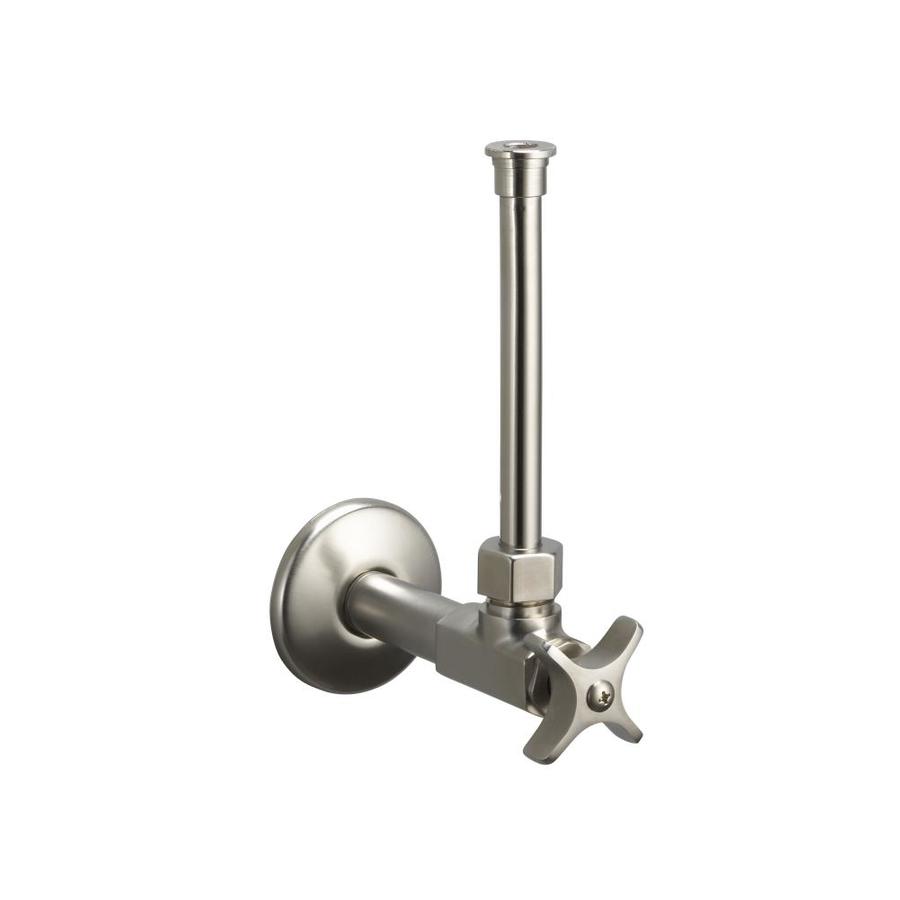 KOHLER 1/2in Compression 12in Brass Toilet Supply Line at