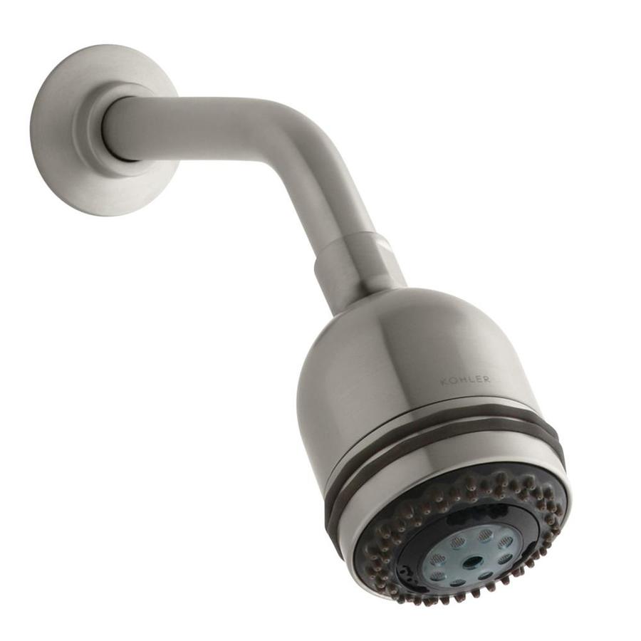 KOHLER MasterShower Vibrant Brushed Nickel 3Spray Shower Head at