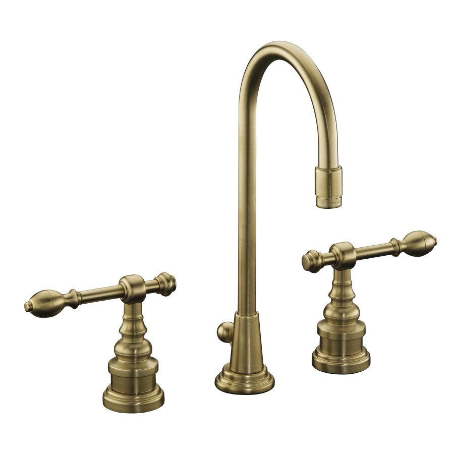 KOHLER IV Brass Vibrant Brushed Bronze 2Handle Widespread