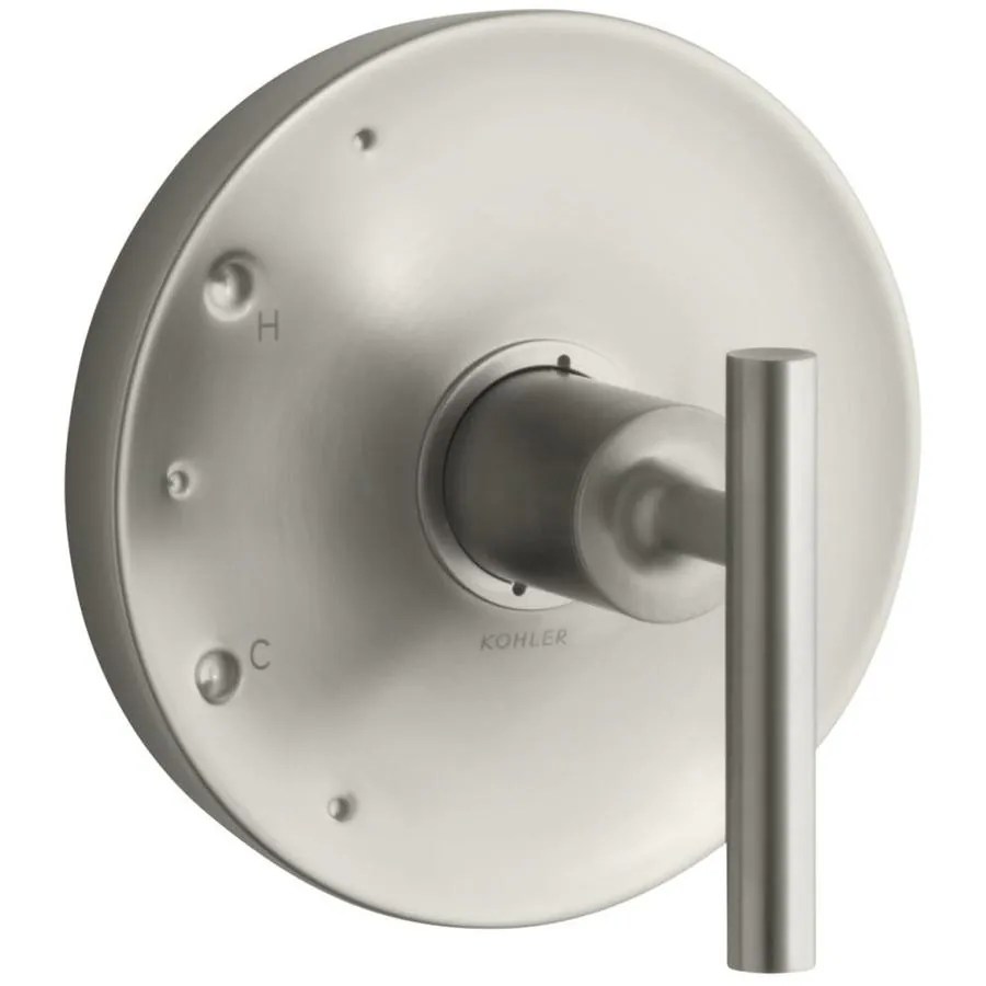 KOHLER Vibrant Brushed Nickel Lever Shower Handle in the Shower Faucet