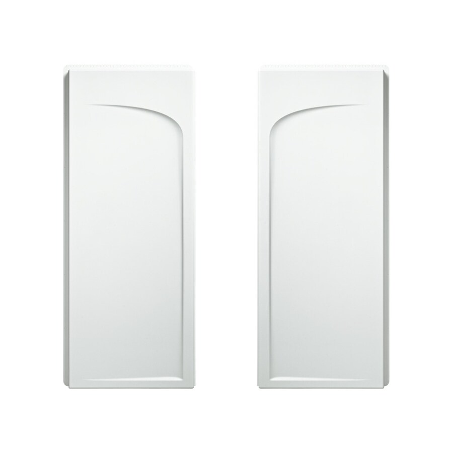 Shop Sterling Ensemble White Shower Wall Surround Side Panel