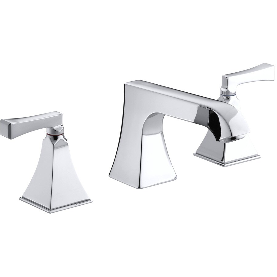 KOHLER Memoirs Polished Chrome 2handle Widespread Bathroom Sink Faucet