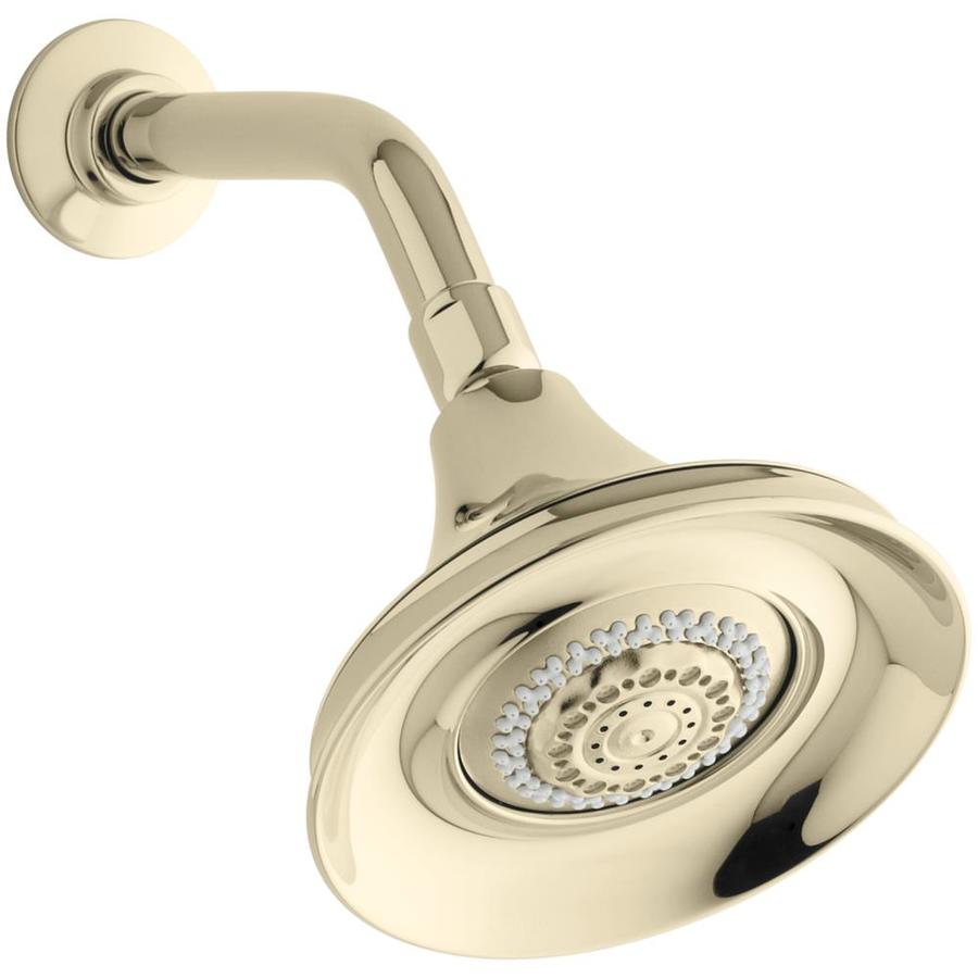 KOHLER Forte Vibrant french gold 3Spray Shower Head at