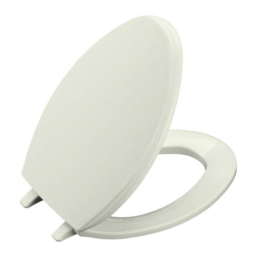 KOHLER Elongated Tea Green Glenbury Toilet Seat at