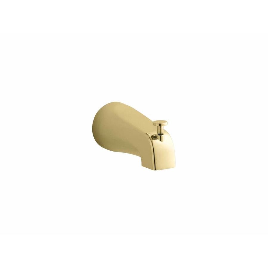 KOHLER Brushed Bronze Bathtub Spout with Diverter in the Bathtub Spouts