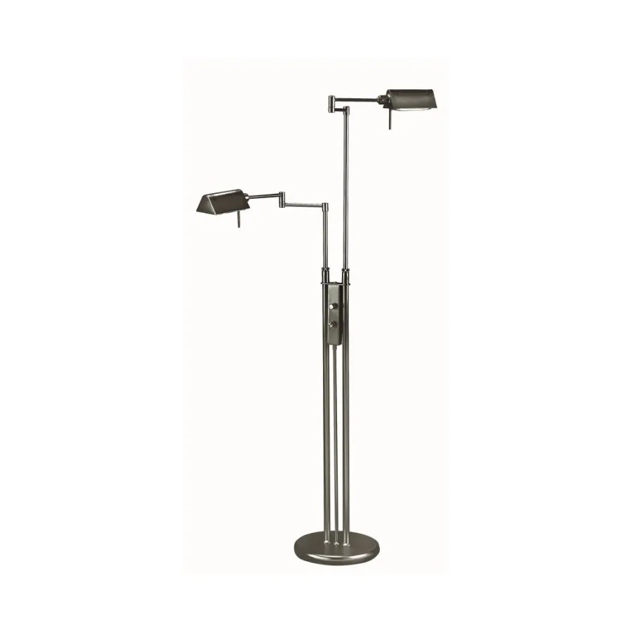Lite Source HALOGEN FLOOR LAMP, BLACK, 100W J TYPE in the Floor Lamps