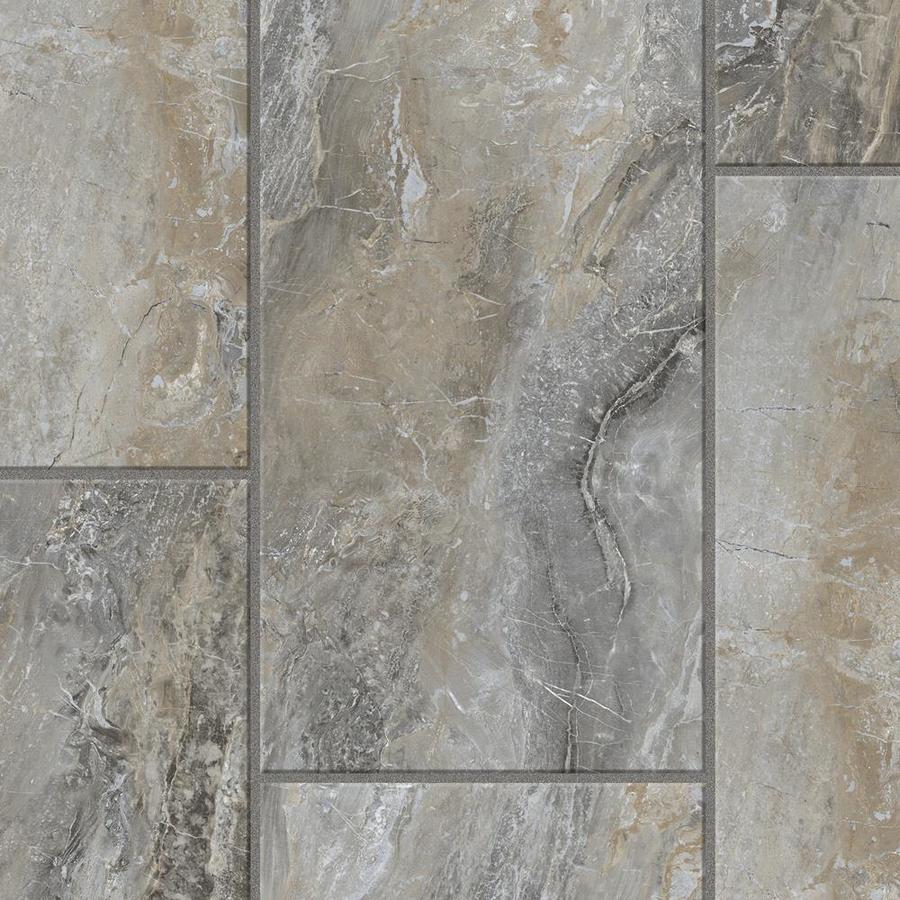 Congoleum DuraStone London Mist 10Piece 12in x 24in Groutable Winter