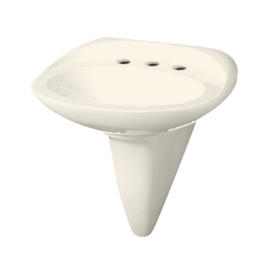 Crane Radcliffe Biscuit Complete Pedestal Sink in the Pedestal Sinks