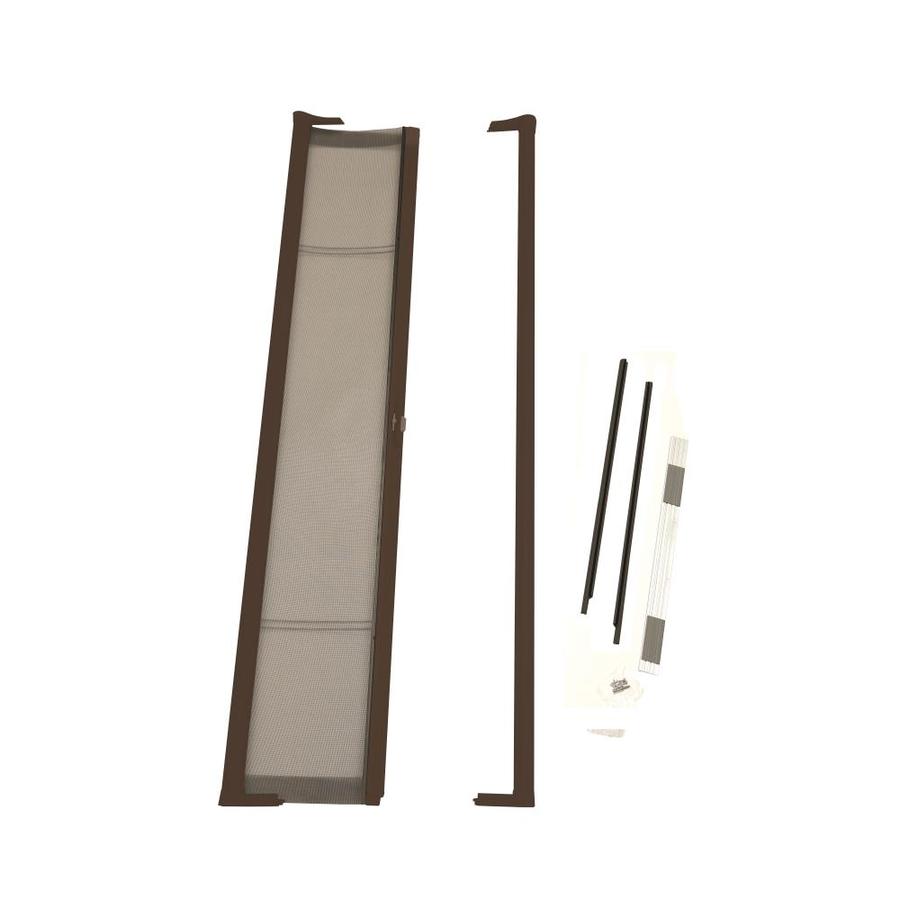 ODL Bronze Aluminum Retractable Screen Door 36in x 78in