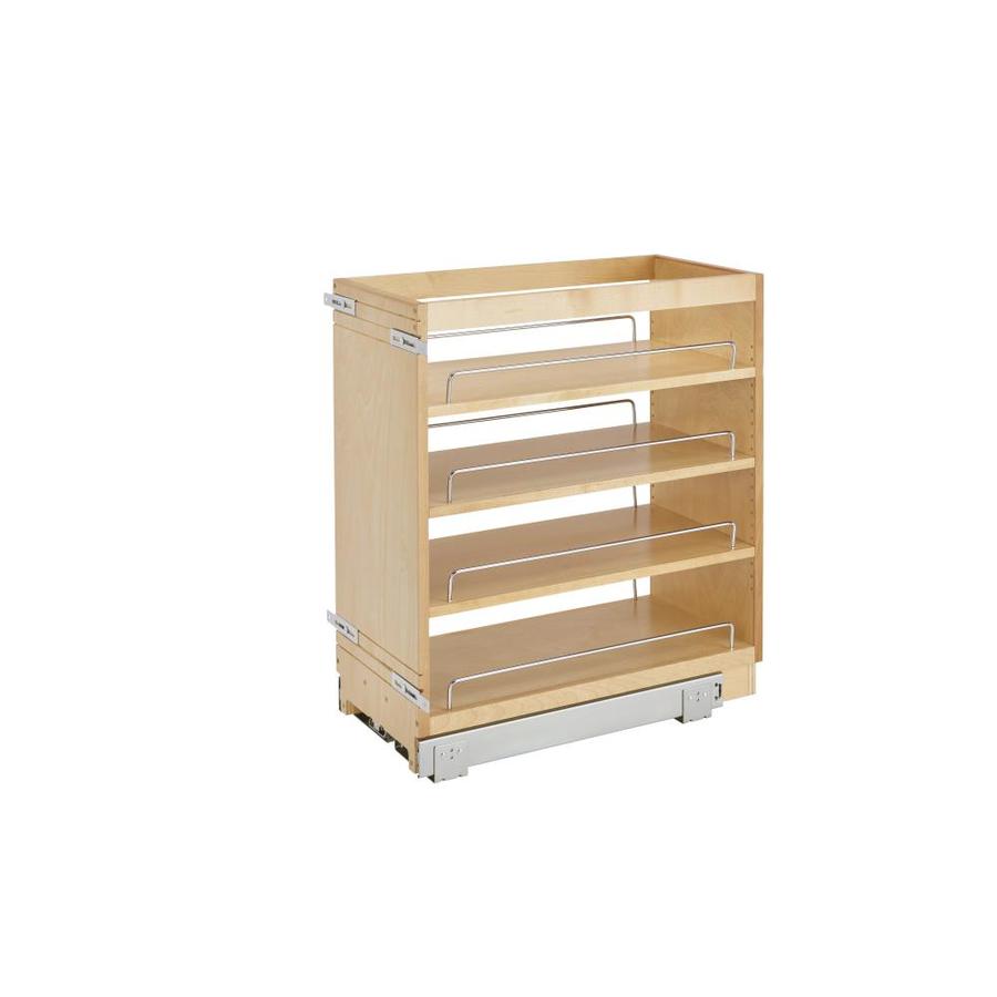 RevAShelf 11in W x 25.5in H 4Tier Pull Out Wood Organizer