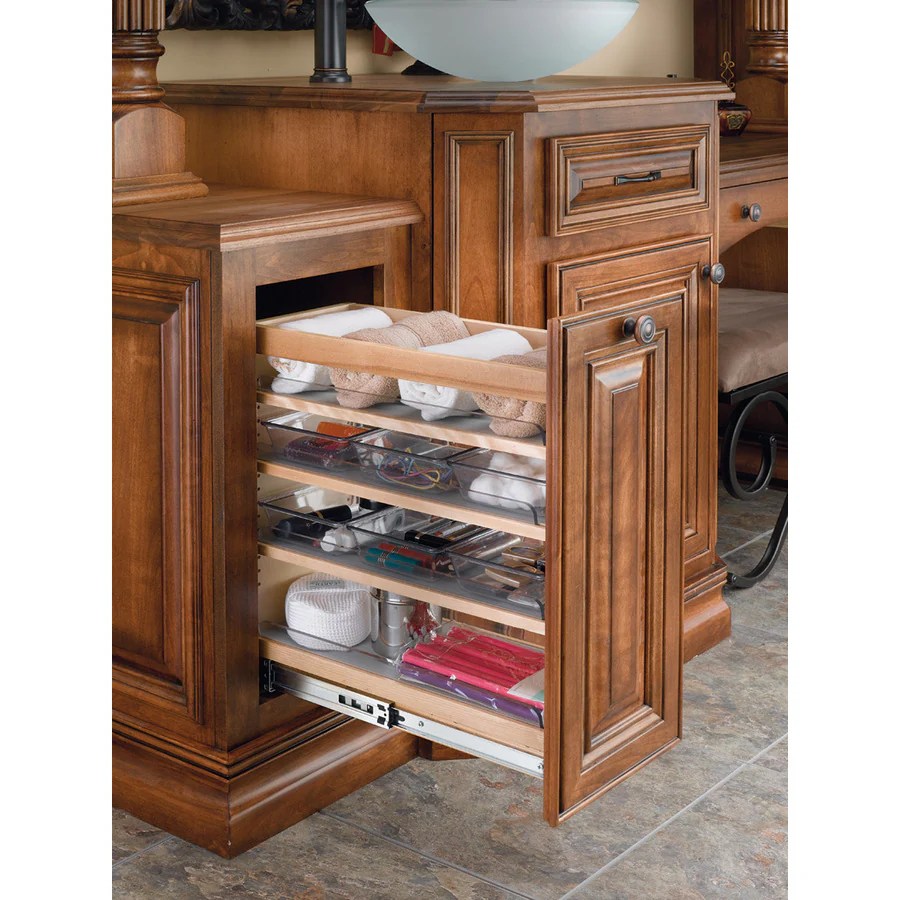 RevAShelf 8in W x 25.5in 1Tier Wood Shelf at