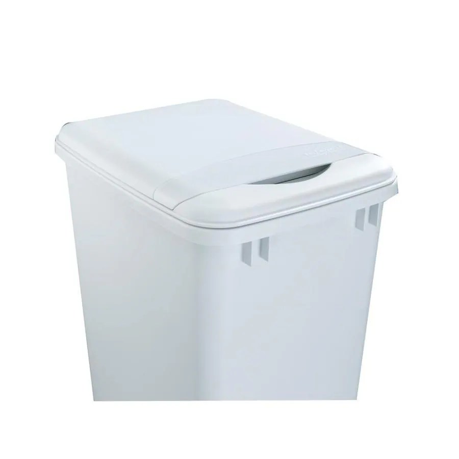 RevAShelf White Plastic Kitchen Trash Can Lid at