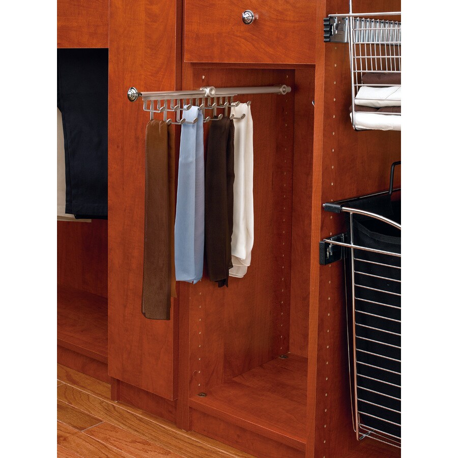 RevAShelf 2in x 2.5in x 14in Silver Wire Tie Organizer at