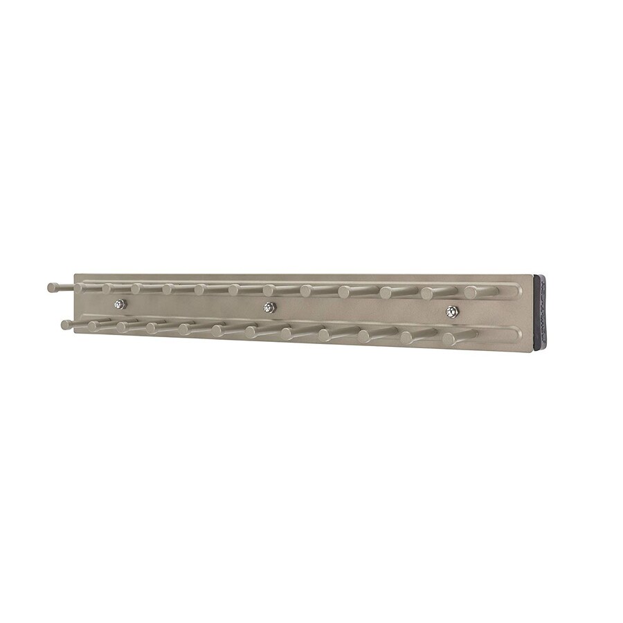 Shop RevAShelf Satin Nickel PullOut Tie Rack at