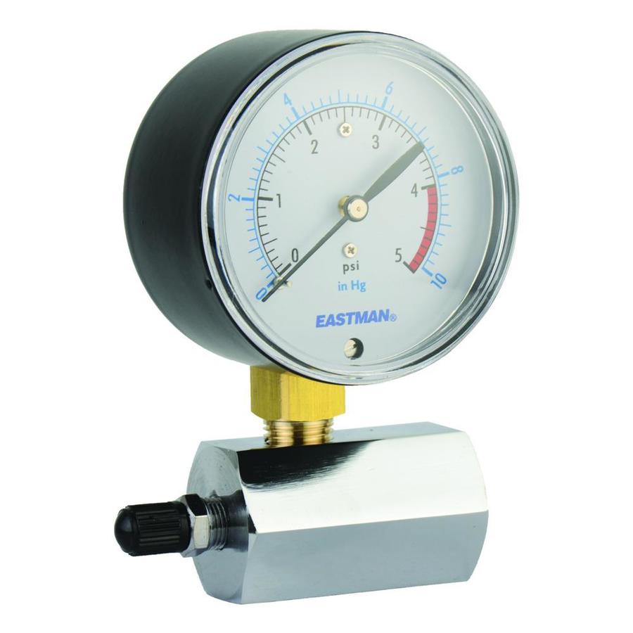 EASTMAN Gas Test Gauge in the Hydronic Baseboard Heater
