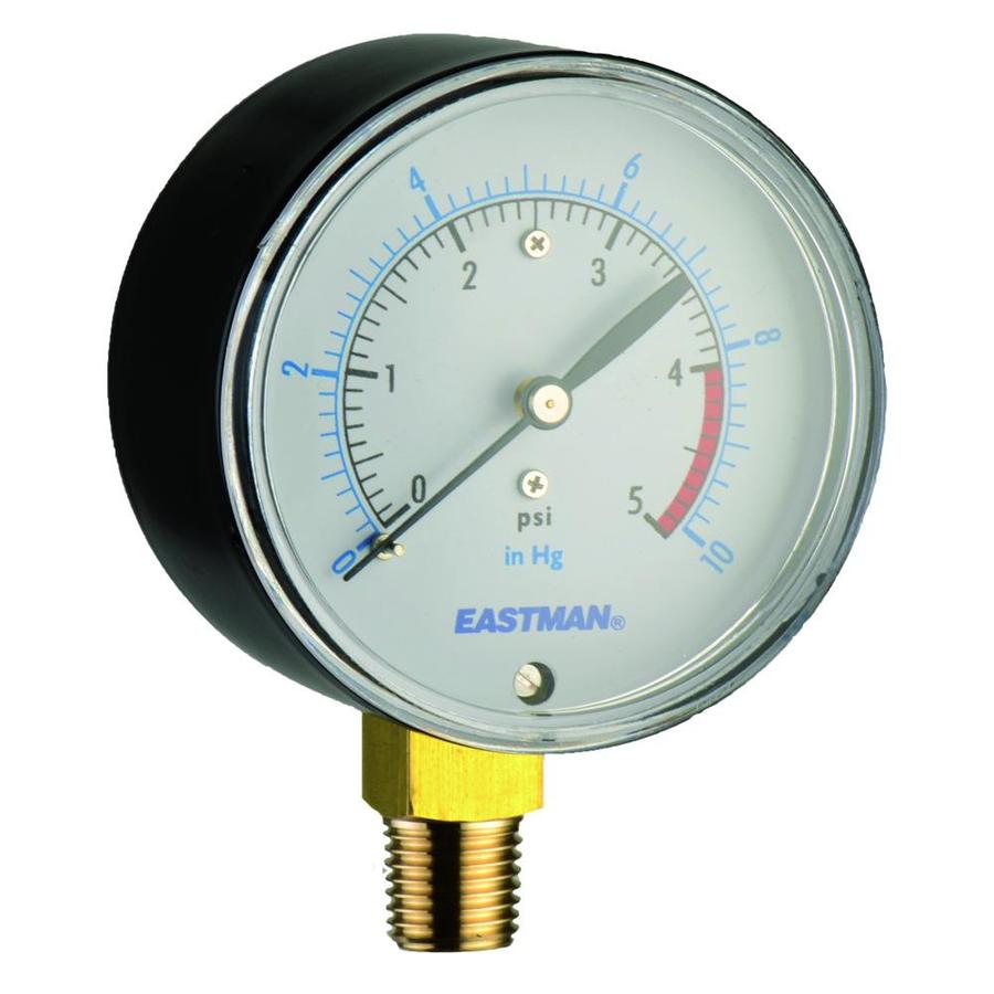 EASTMAN Gas TestGauge in the Hydronic Baseboard Heater