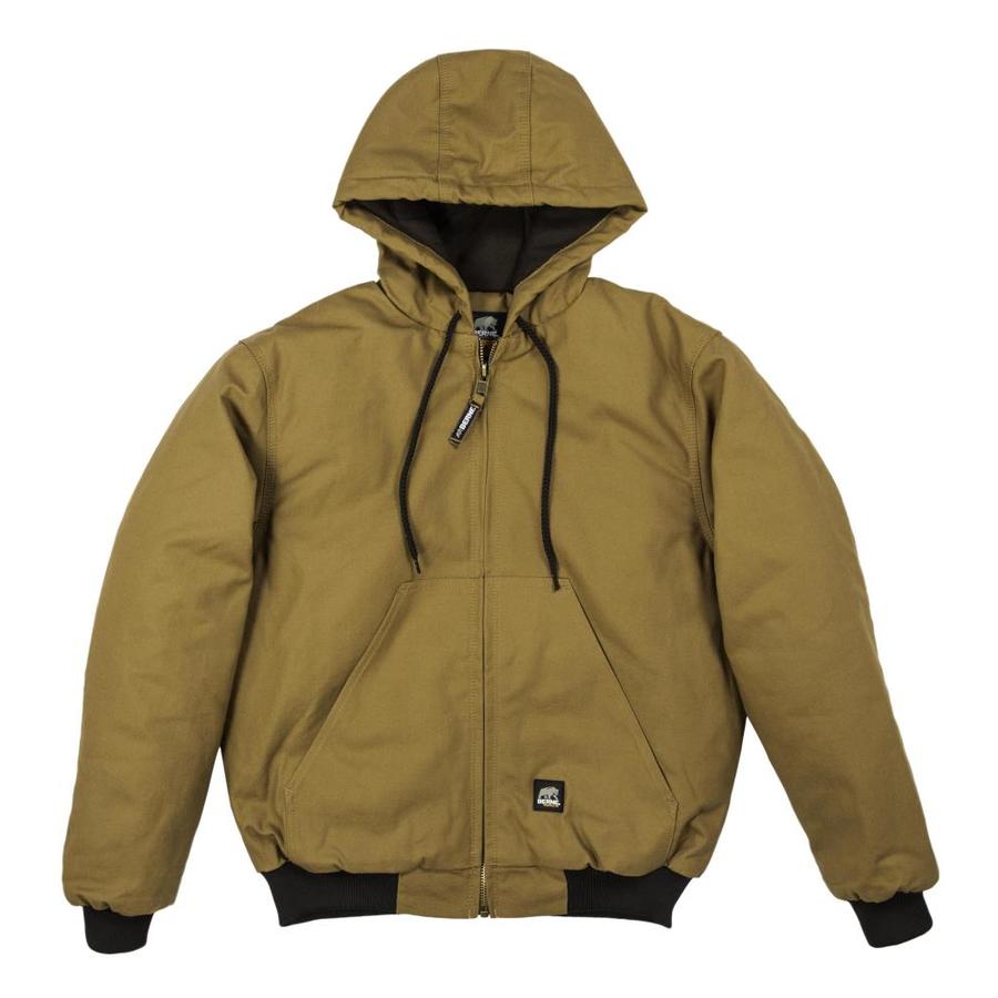 BERNE APPAREL SmallLong Men's Rigid Duck Work Jacket at