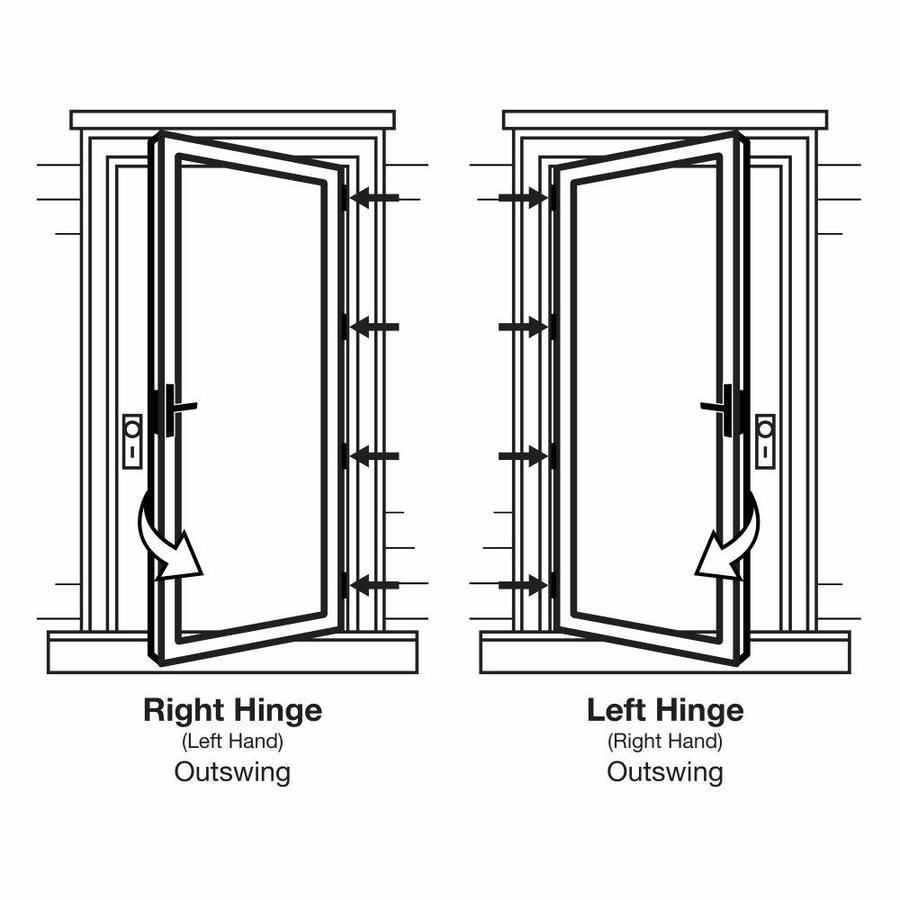 LARSON Platinum IFG 36in x 81in White Linen FullView LeftHand