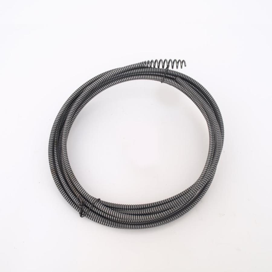 General Wire 1/4in x 25ft Galvanized Wire Drain Auger in the Hand