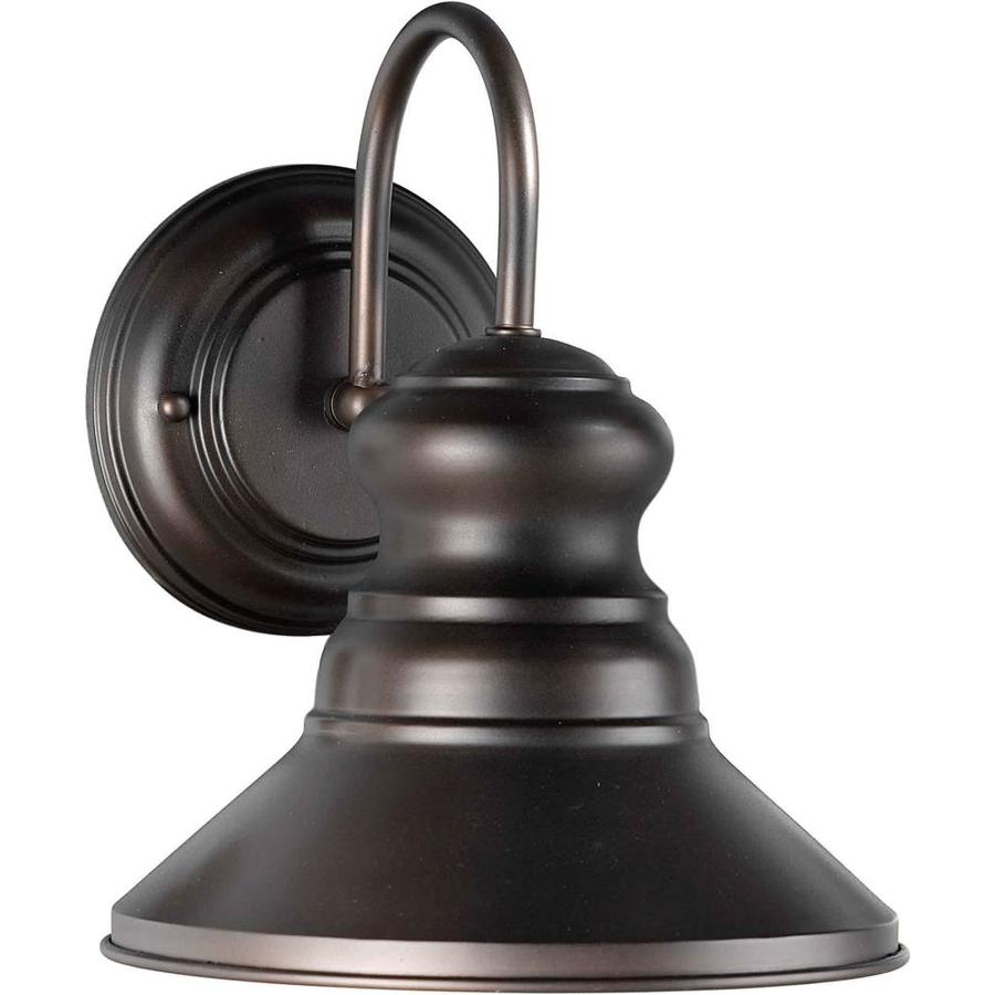 Shop 10in H Antique Bronze Dark Sky Outdoor Wall Light at