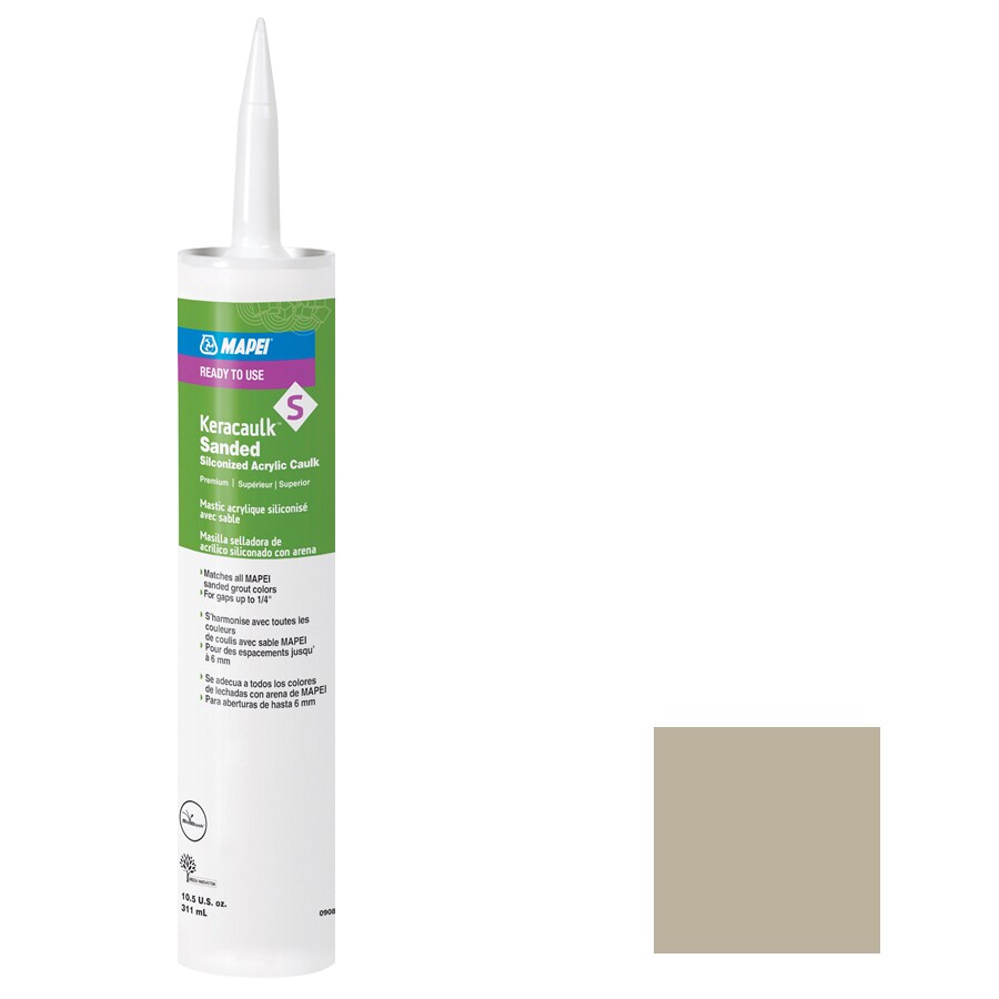 MAPEI Keracaulk SPack 10.5oz Ivory Sanded Paintable Caulk in the