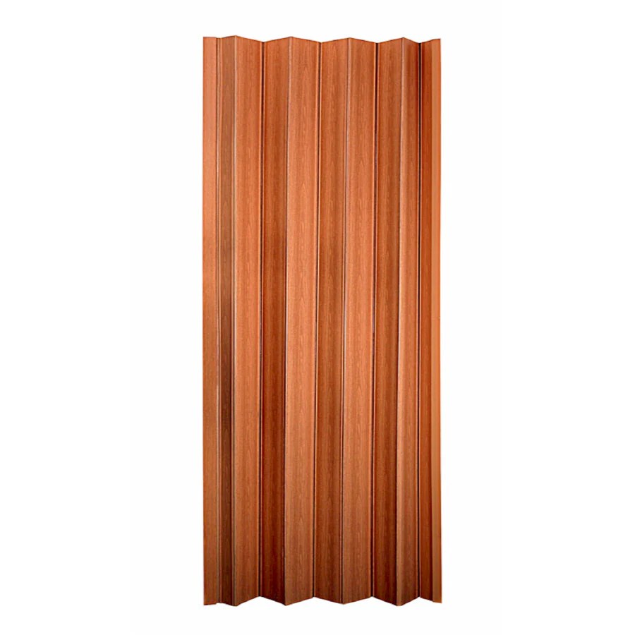 Spectrum Oakmont Pecan Vinyl Accordion Door with Hardware 36