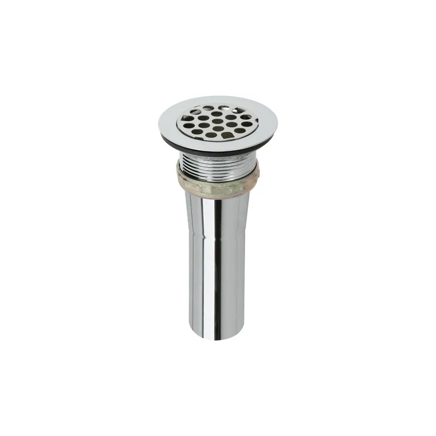 Elkay Drain Fitting Type 304 Stainless Steel Body, Grid Strainer and