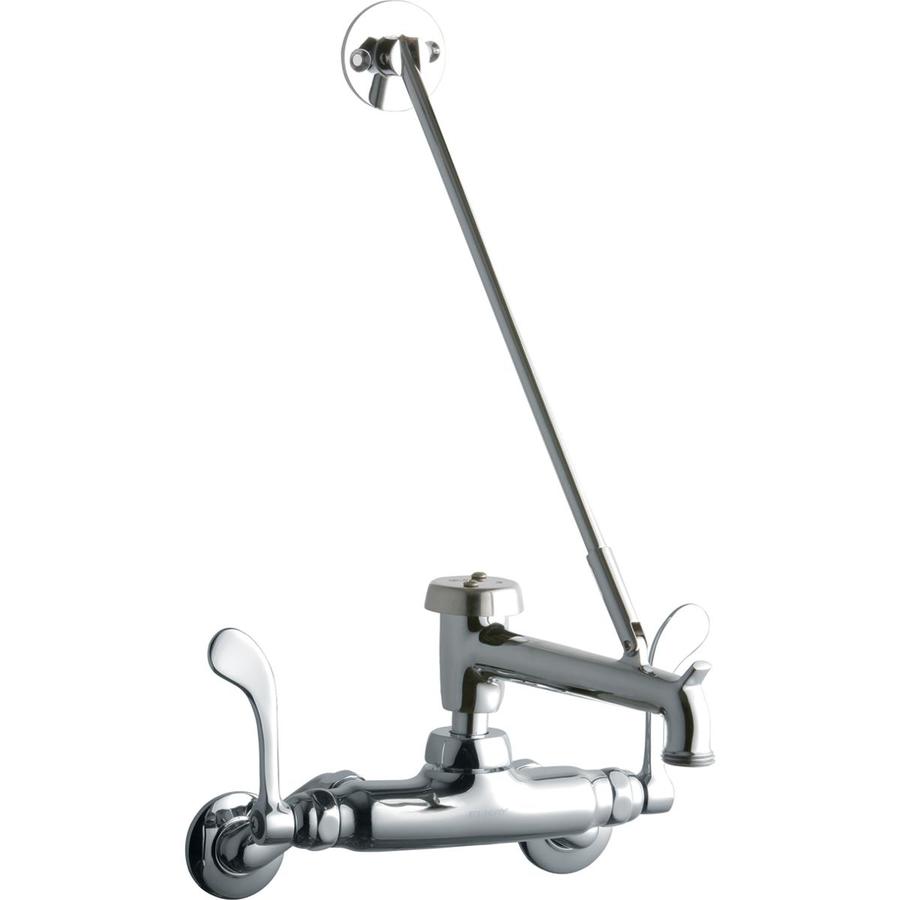 Elkay Chrome 2handle Utility Faucet in the Utility Faucets department