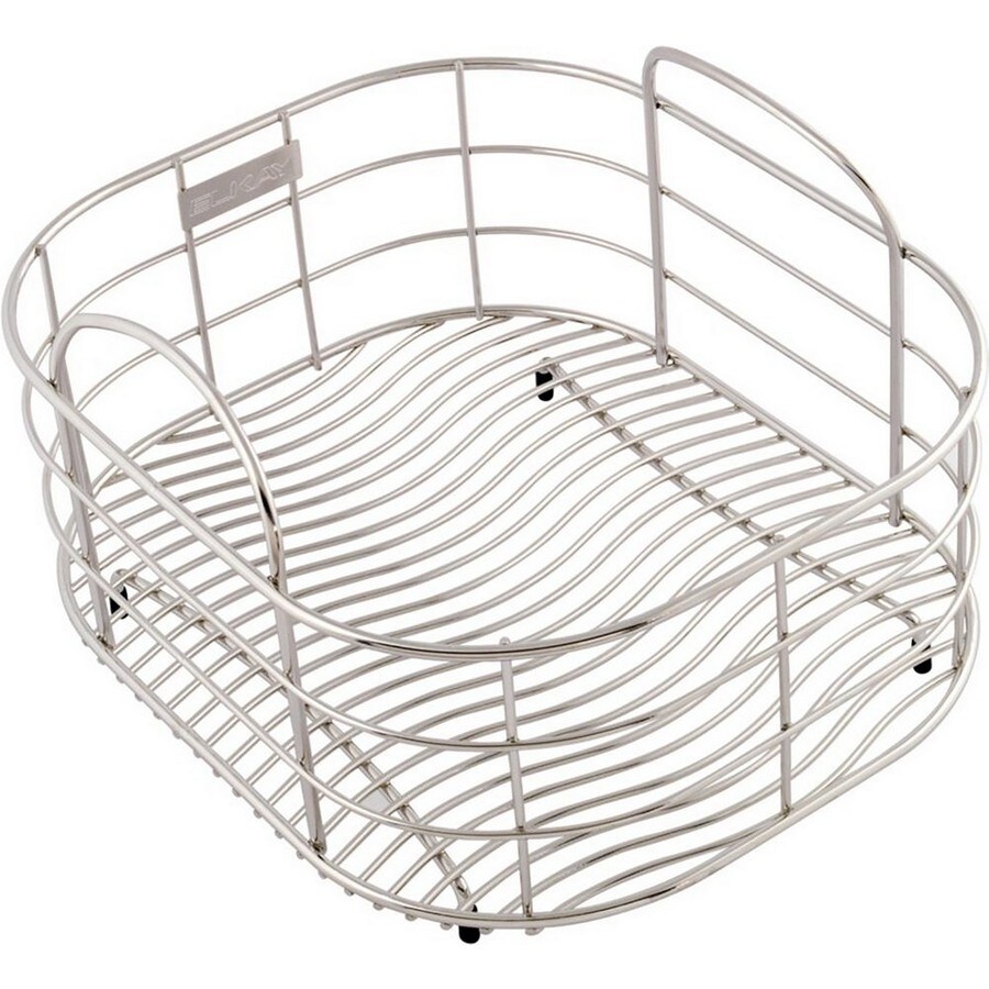 Shop Elkay 10in W x 12in L x 8in H Metal Dish Rack and Drip Tray at