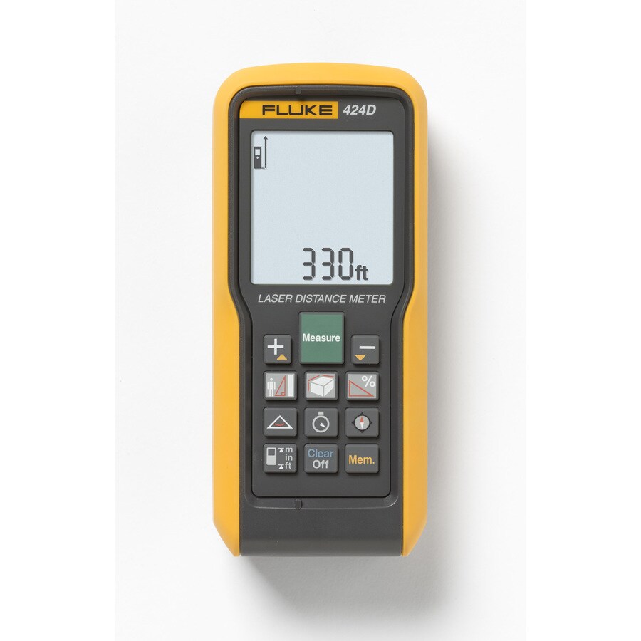 Fluke 330ft Indoor/Outdoor Laser Distance Measurer with Backlit