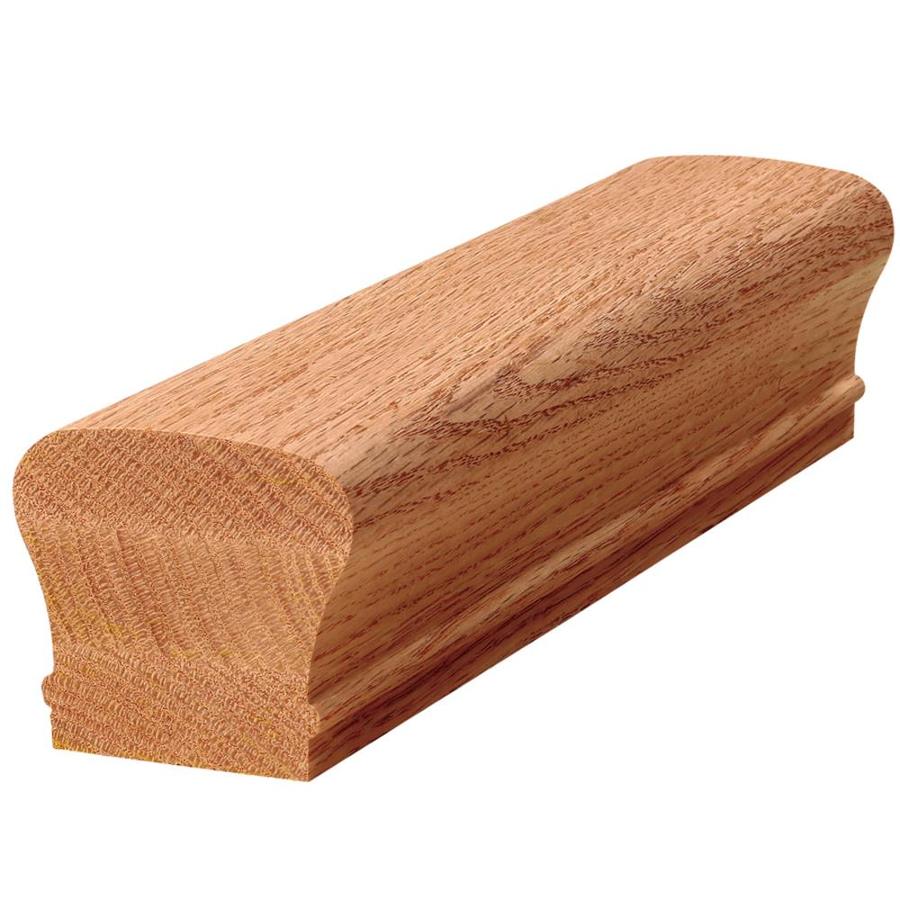 Creative Stair Parts 2.625in x 10ft Unfinished Oak Wood Handrail at