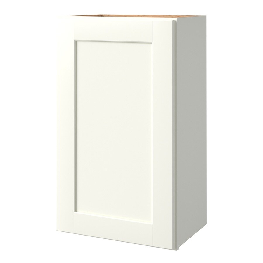 Allen + roth Aveley 18in W x 36.125in H x 12in D Linen Maple Door